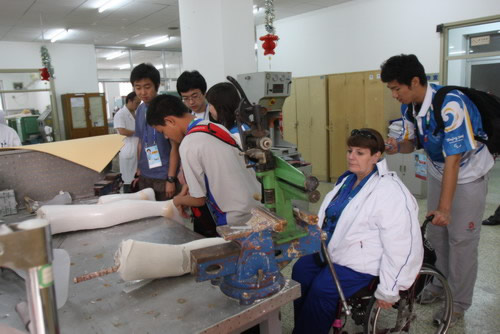 老河口市残疾人辅助器具展示体验厅正式投入使用